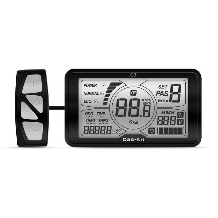 e bike tuning display Das-kit C7 display – ET.Cycle AU